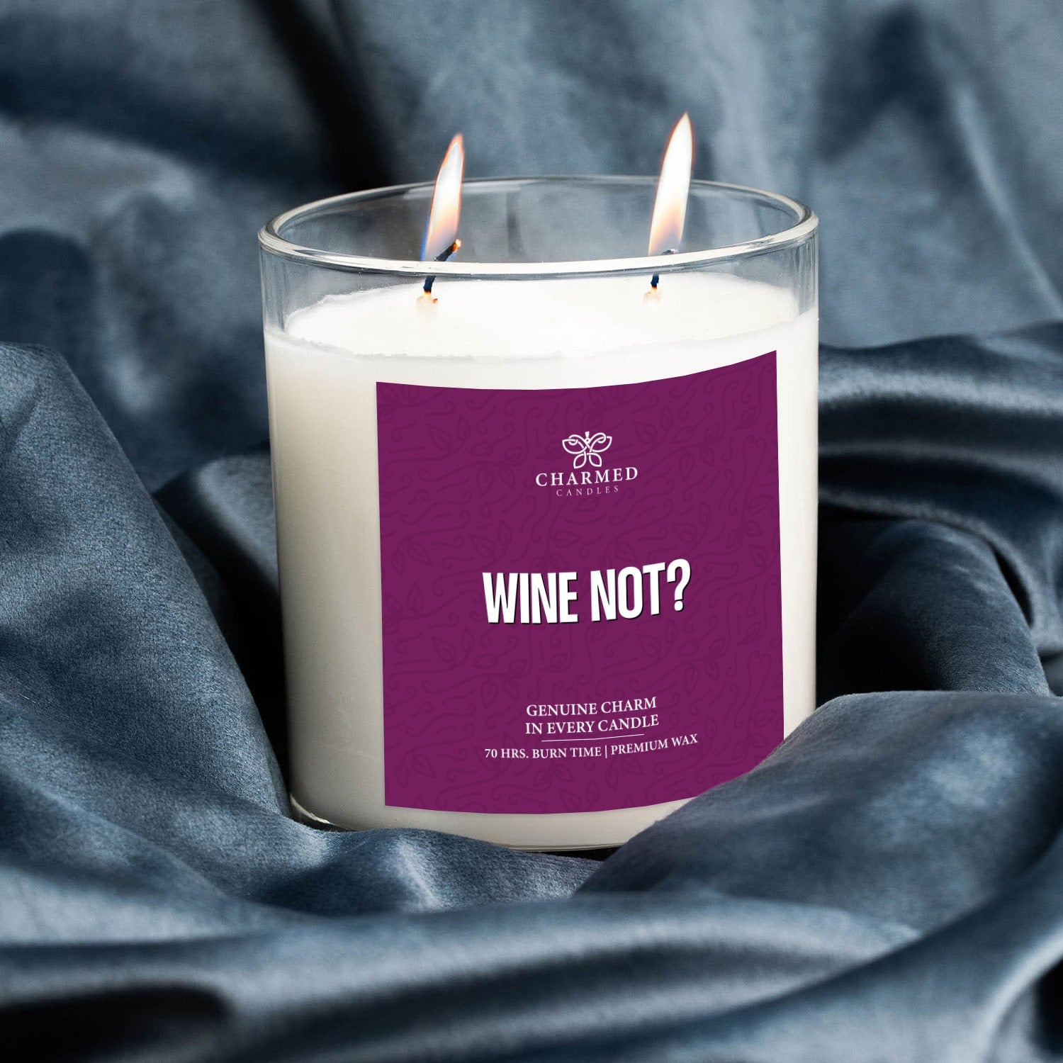 Wine Not 'Surprise' 14K Gold Charm Candle