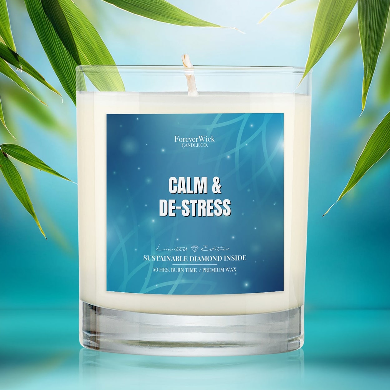 Calm & De-stress Diamond Candle