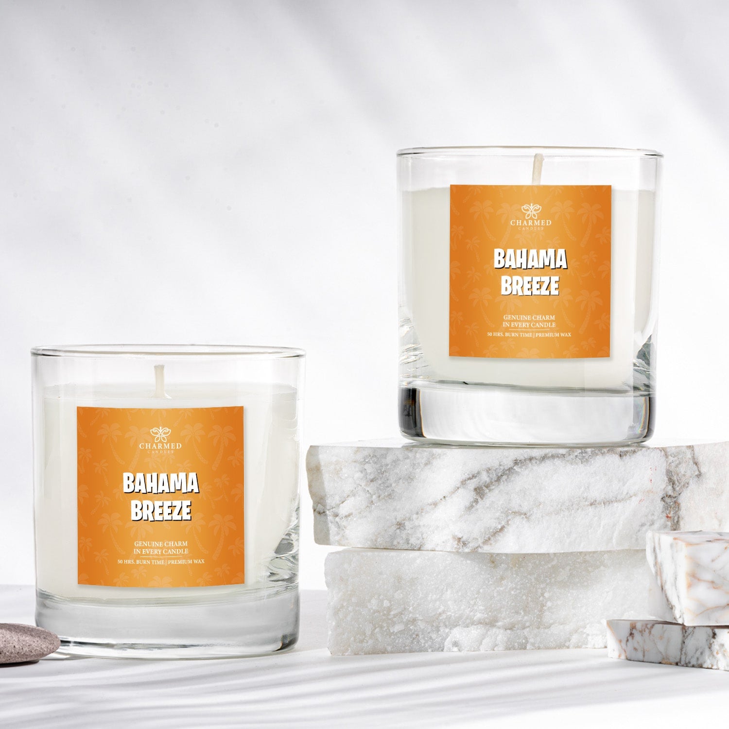 Bahama Breeze Charm Candle