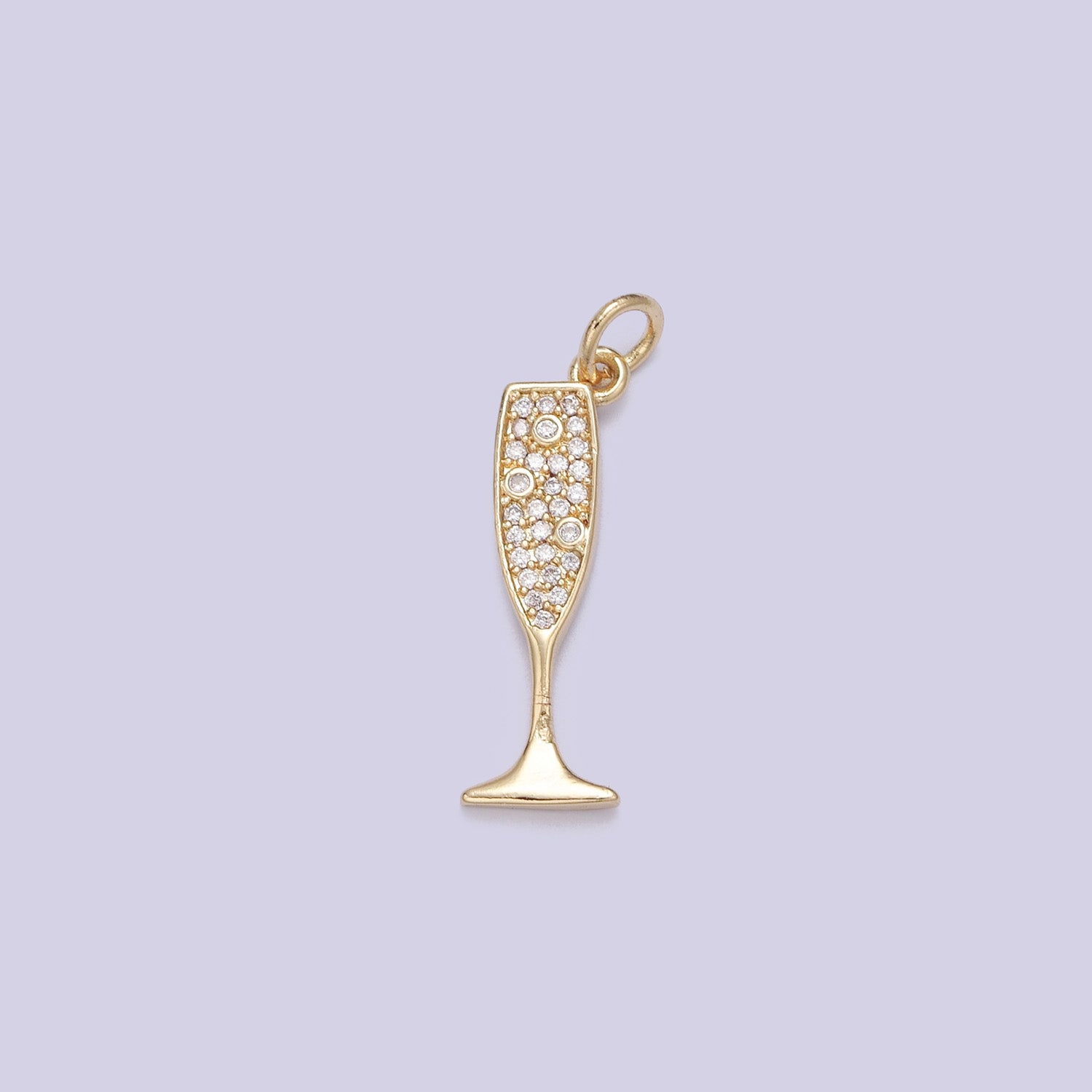 Wine Not 'Surprise' 14K Gold Charm Candle